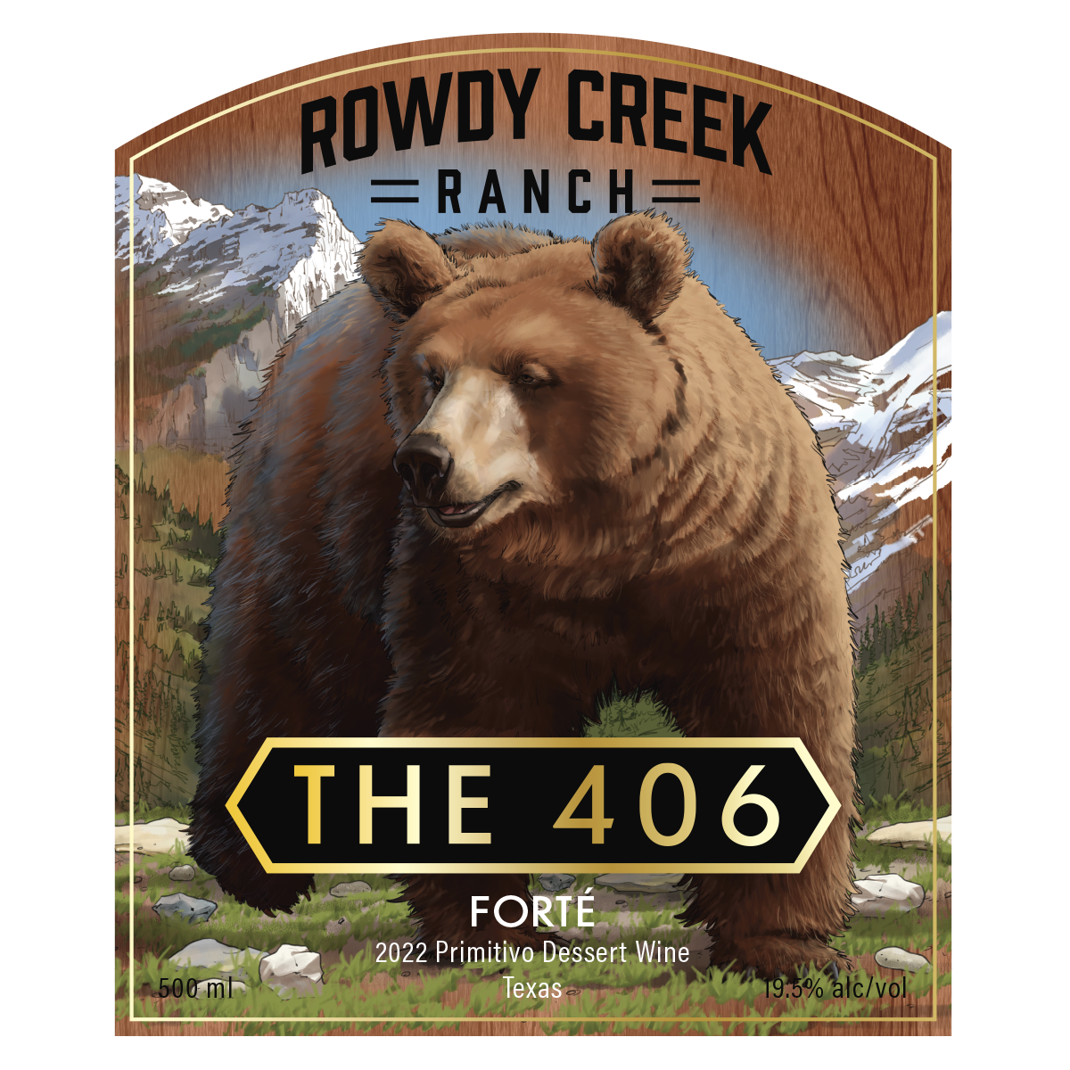 The 406 Forté (Primitivo Dessert Wine) — Rowdy Creek Ranch Vineyards